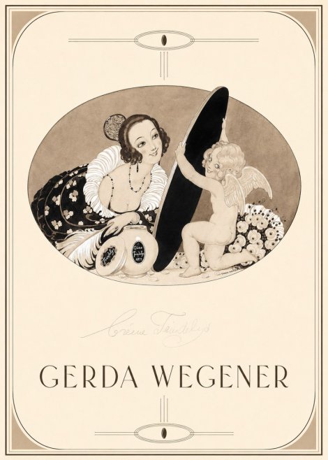 Gerda Wegener Crème Teindelys II No1 - Poster