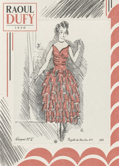 Raoul Dufy Croquis N°v No6 - Poster