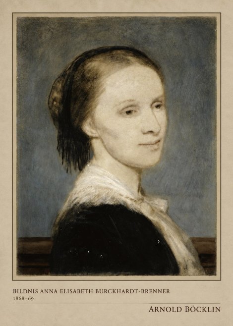 Arnold Böcklin Bildnis Anna Elisabeth Burckhardt-brenner No4 - Poster