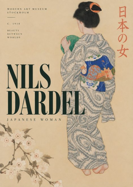Nils Dardel Japanese Woman No4 - Poster