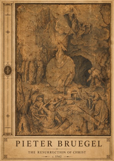 Pieter Bruegel The Resurrection of Christ No2 - Poster