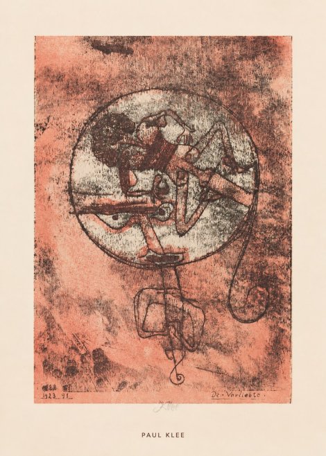 Paul Klee Der Verliebte II No6 - Poster