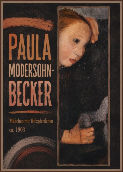 Paula Modersohn-Becker Mädchen Mit Holzpferdchen No3 - Poster
