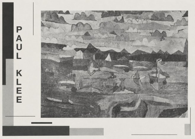 Paul Klee Coastal Landscape No2 - Poster
