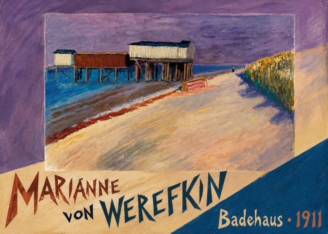 Marianne von Werefkin Badehaus No5 - Poster