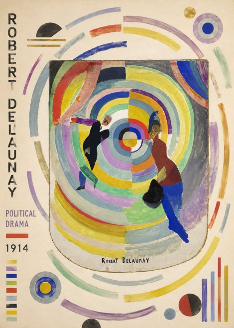 Robert Delaunay Political Drama No5 - Poster