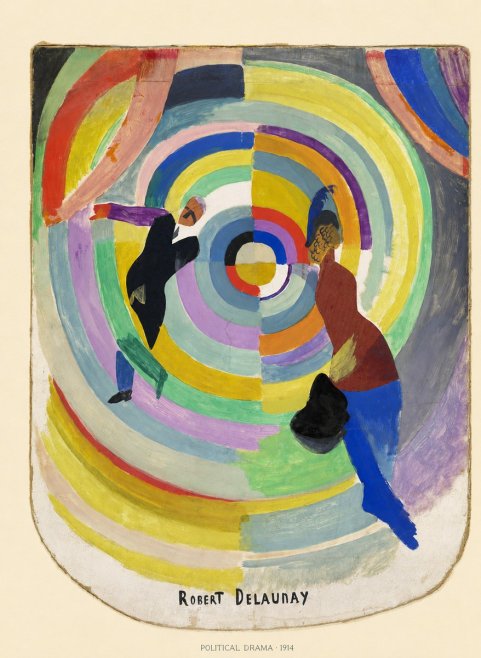 Robert Delaunay Political Drama No6 - Poster