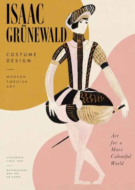 Isaac Grünewald Costume Study VI No2 - Poster