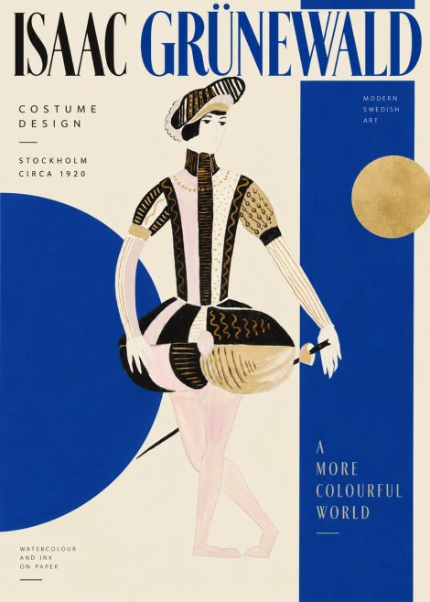 Isaac Grünewald Costume Study VI No4 - Poster