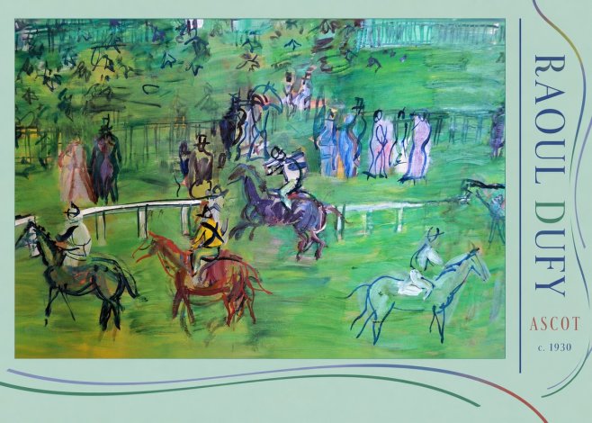 Raoul Dufy Ascot No3 - Poster