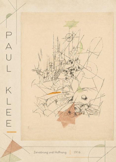Paul Klee Zerstörung Und Hoffnung II No2 - Poster