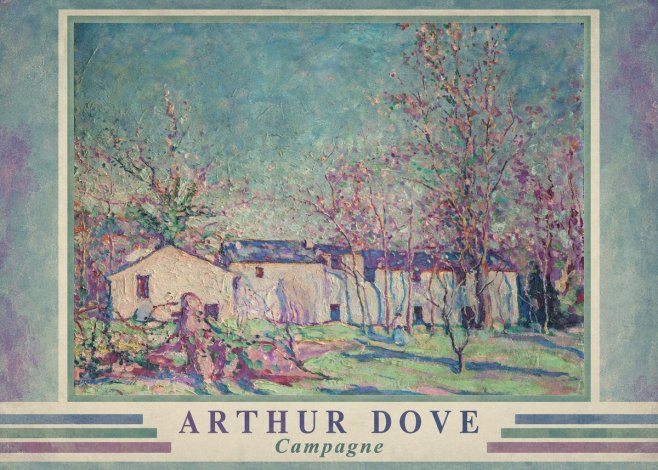 Arthur Dove Campagne No3 - Poster