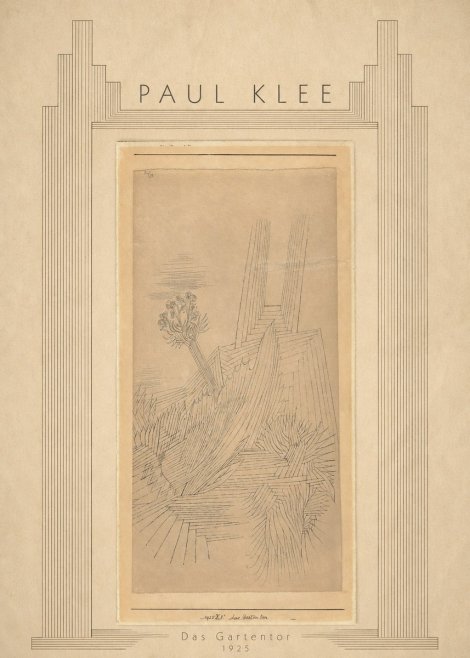 Paul Klee Das Gartentor I No6 - Poster