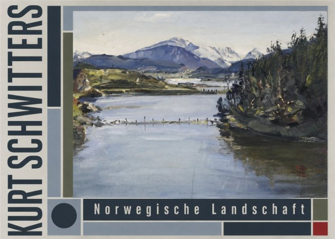 Kurt Schwitters Norwegische Landschaft No4 - Poster