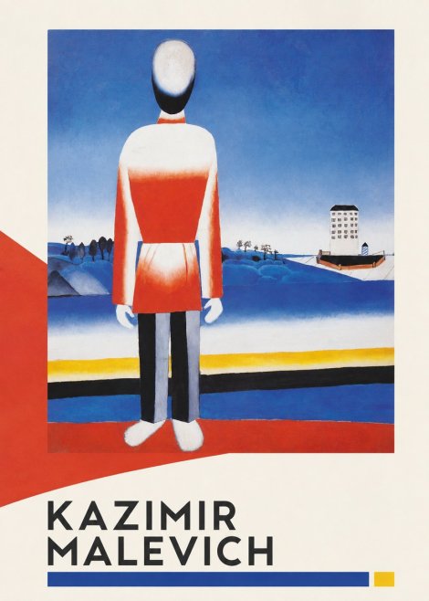 Kazimir Malevich Peasant No3 - Poster