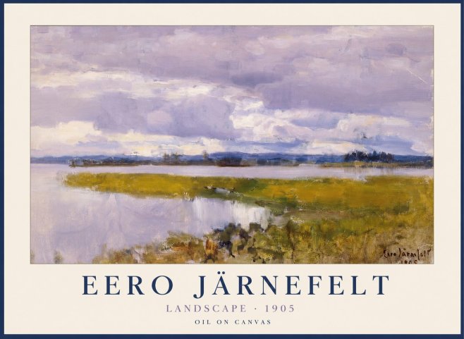 Eero Järnefelt Landscape No1 - Poster