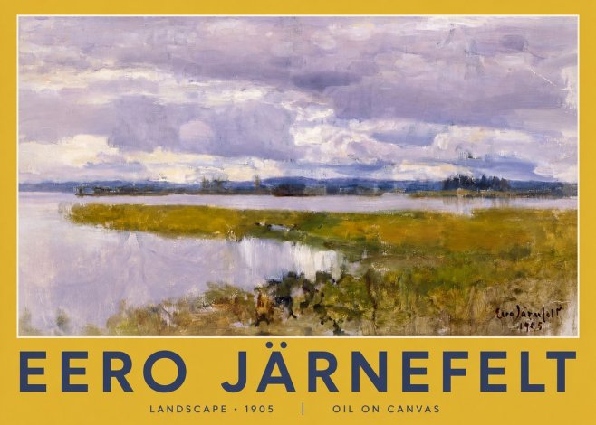 Eero Järnefelt Landscape No3 - Poster