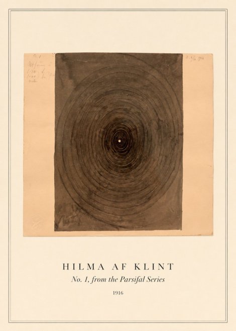 Hilma af Klint No. 1, from the Parsifal Series No3 - Poster