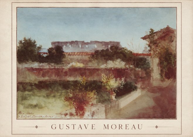 Gustave Moreau Rome No1 - Poster