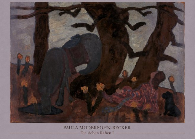 Paula Modersohn-Becker Die Sieben Raben I No6 - Poster