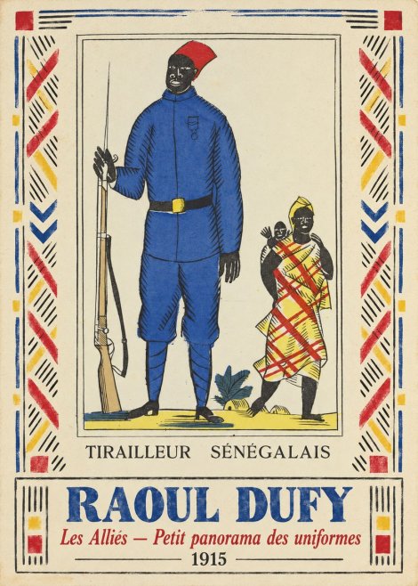 Raoul Dufy Tirailleur Sénégalais No3 - Poster