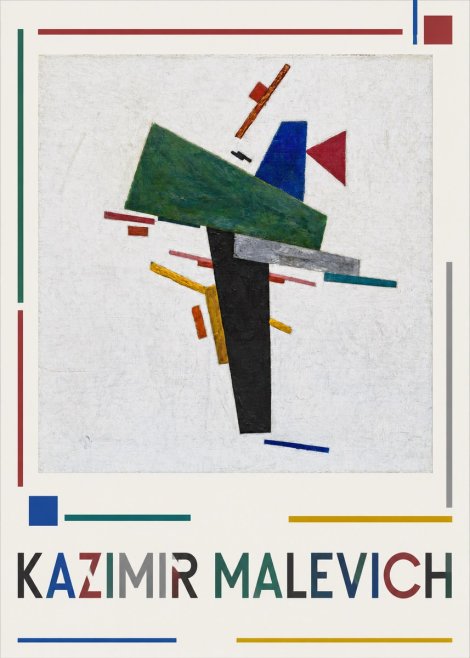 Kazimir Malevich Suprematist Composition II No1 - Poster