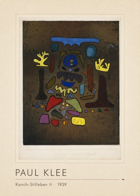 Paul Klee Konch-stilleben Ii No1 - Poster