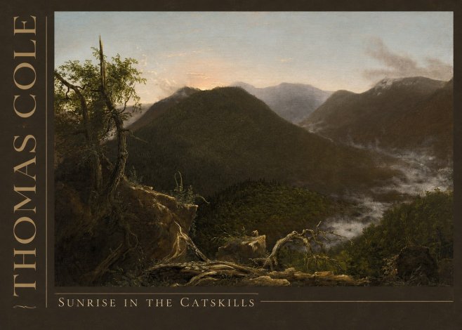 Thomas Cole Sunrise in the Catskills II No3 - Poster