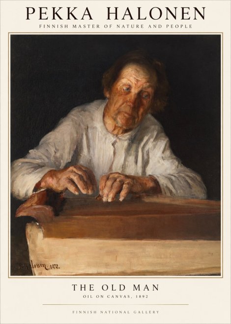 Pekka Halonen The Old Man No1 - Poster