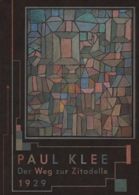 Paul Klee Der Weg Zur Zitadelle No2 - Poster
