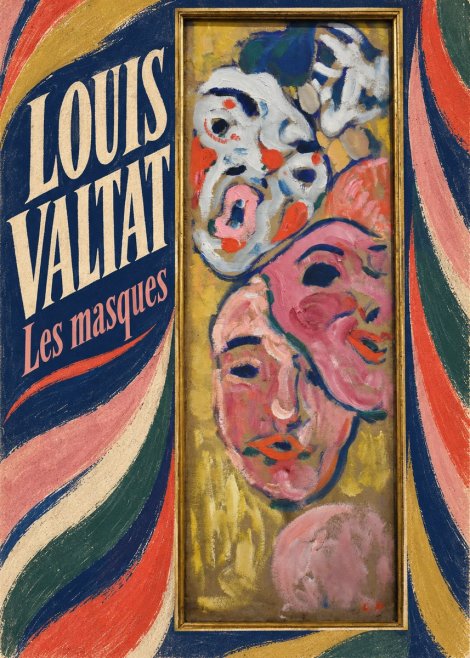 Louis Valtat Les Masques No6 - Poster