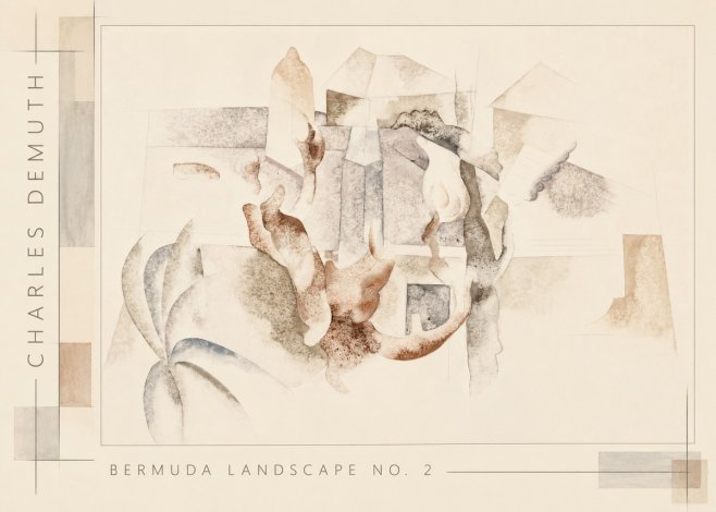 Charles Demuth Bermuda Landscape No. 2 No2 - Poster