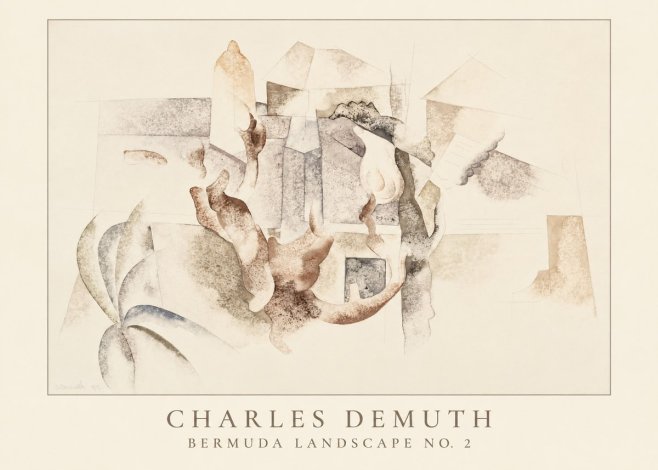 Charles Demuth Bermuda Landscape No. 2 No4 - Poster