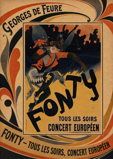 Georges de Feure Fonty III No5 - Poster