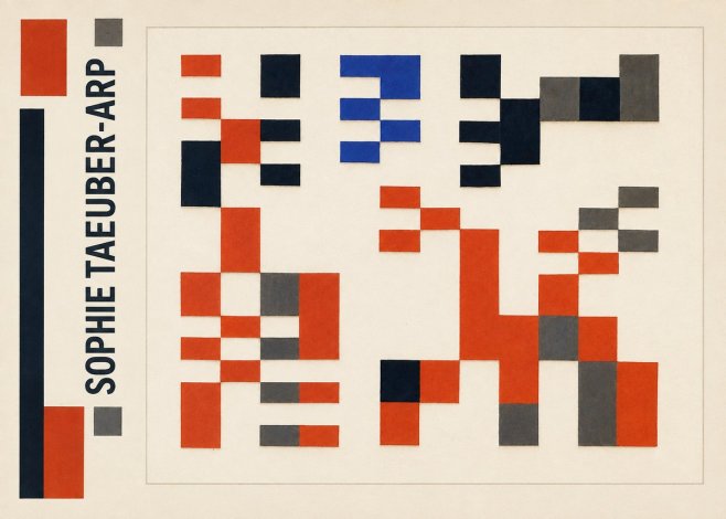 Sophie Taeuber-Arp Sophie Taeuber-arp No2 - Poster