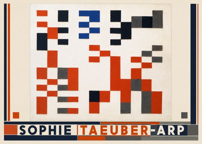 Sophie Taeuber-Arp Sophie Taeuber-arp No3 - Poster