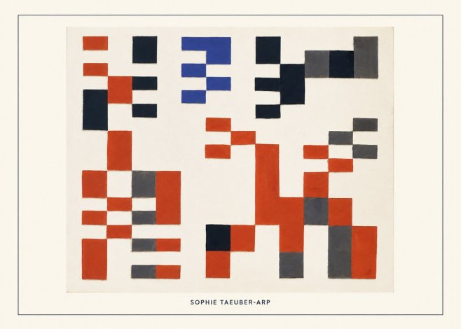Sophie Taeuber-Arp Sophie Taeuber-arp No4 - Poster
