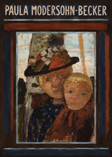 Paula Modersohn-Becker Mother and Child with Hat No5 - Poster