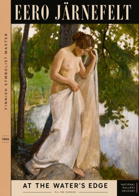 Eero Järnefelt At the Water's Edge No5 - Poster