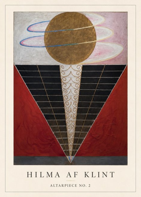 Hilma af Klint The Ten Largest, No. 1, Childhood II No4 - Poster