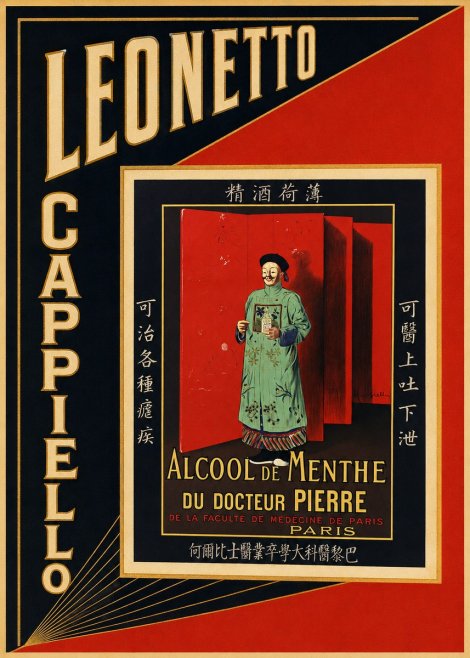 Leonetto Cappiello Alcool De Menthe Du Docteur Pierre No4 - Poster