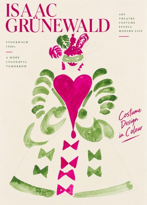 Isaac Grünewald Costume Design XVI No5 - Poster