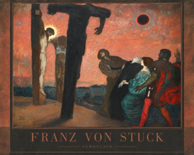 Franz von Stuck Crucifixion No5 - Poster