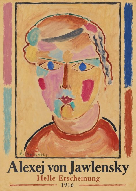 Alexej von Jawlensky Helle Erscheinung No1 - Poster