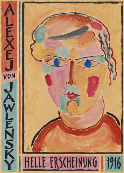 Alexej von Jawlensky Helle Erscheinung No3 - Poster