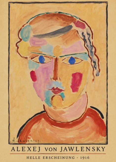 Alexej von Jawlensky Helle Erscheinung No5 - Poster