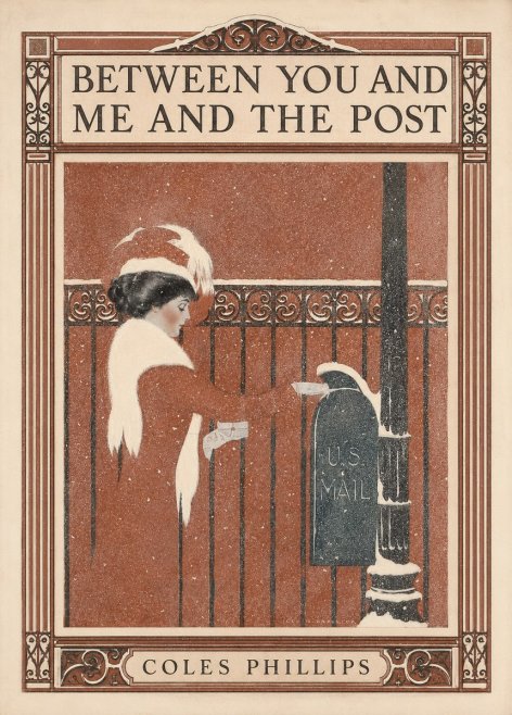 Coles Phillips Between You and Me and the Post No3 - Poster