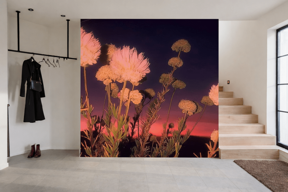 Dusky Blossom Veil