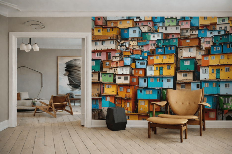 Cascading Color Blocks