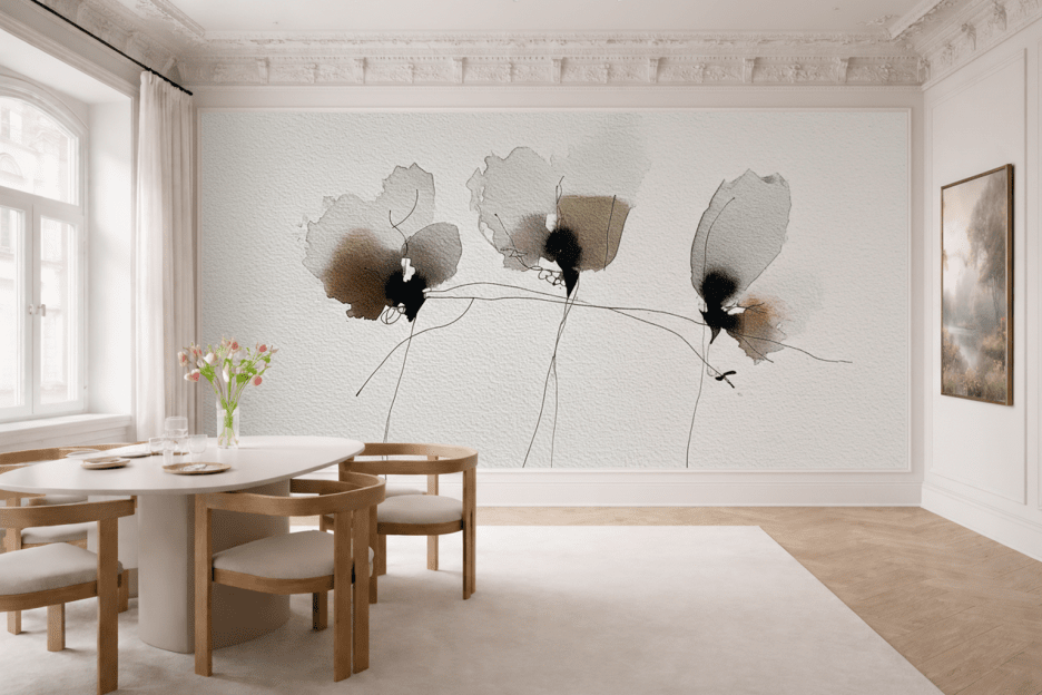 Ink Petals Reverie